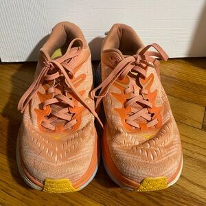 Hoka Women's Gaviota Orange, blue running Athletic Shoes